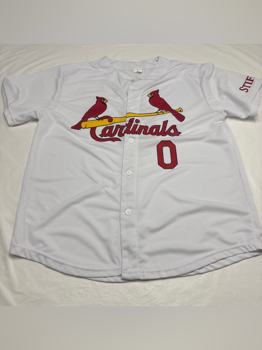 Masyn Winn #0 St Louis Cardinals White Jersey Men’s XL